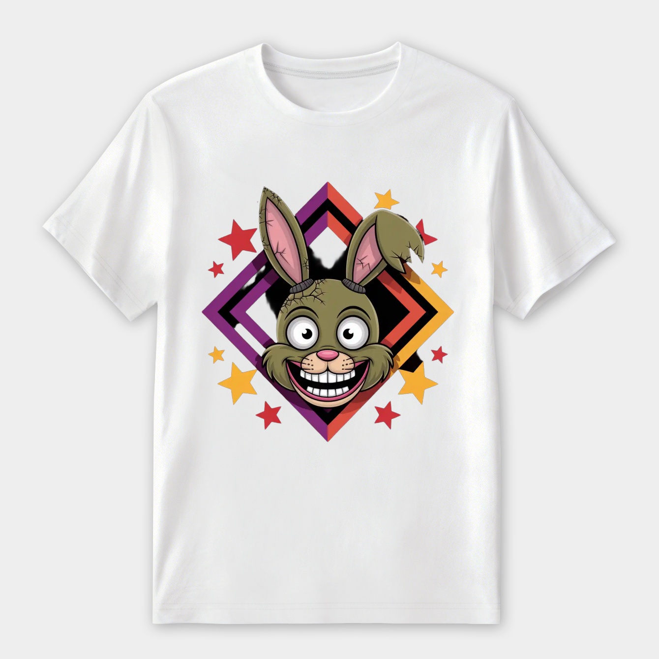Springtrap Icon Geometric Neon Women's Premium Soft T-Shirt