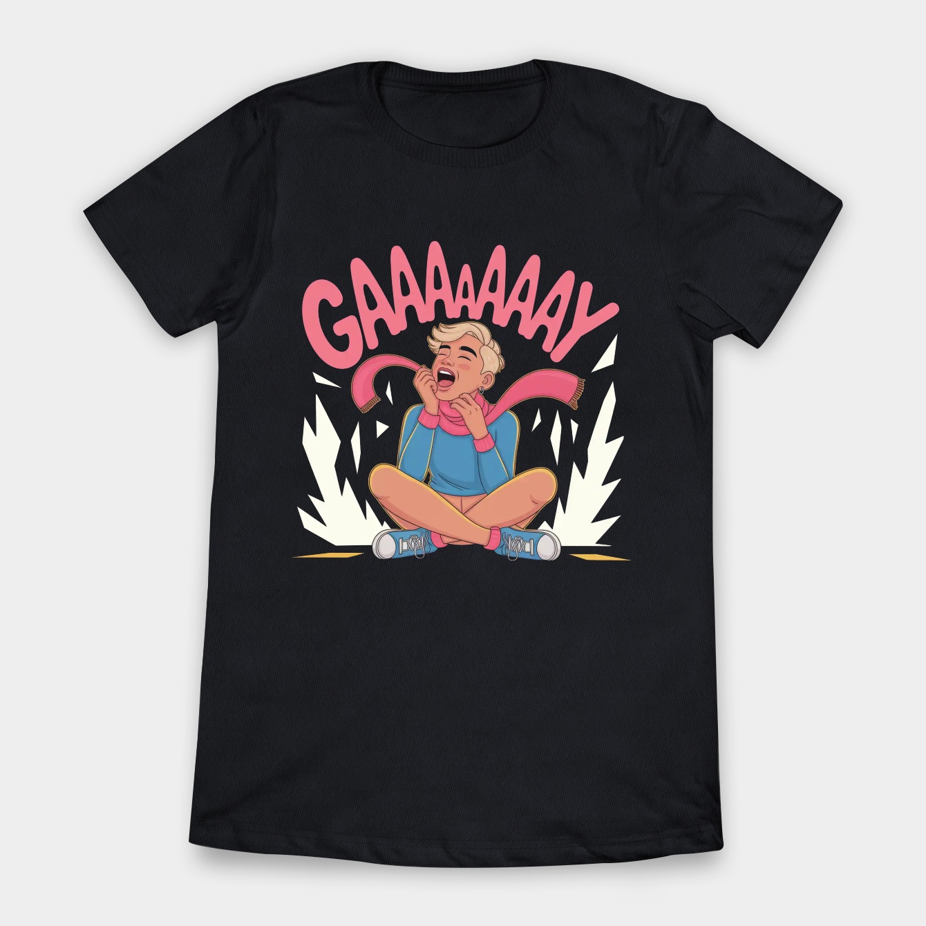 Gaaaaaaaay Expression Fun Women's T-Shirt