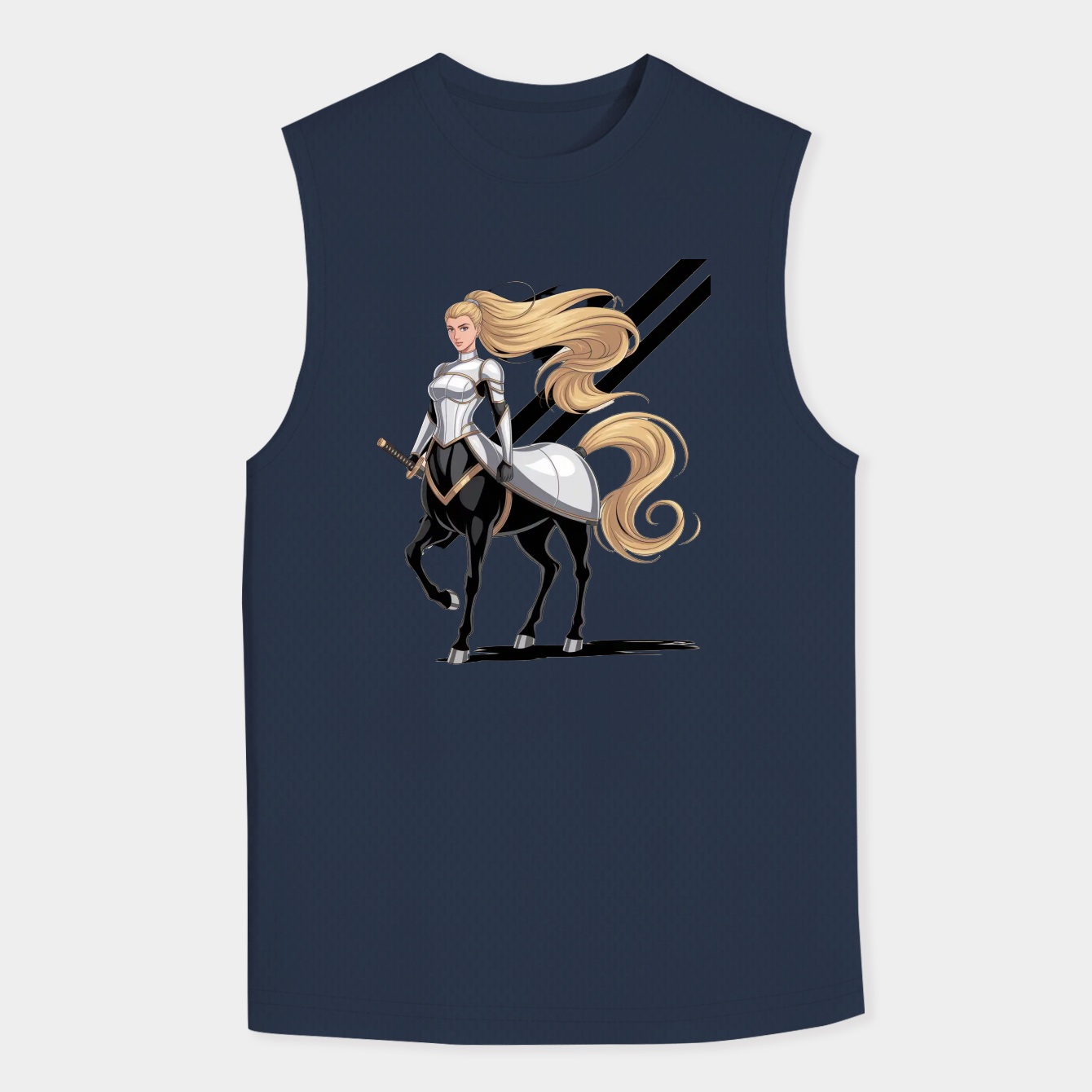 Monster Musume no Iru Nichijou, Everyday Life with Monster Girls, Centorea Shianus Solo Character Design Men's Big & Tall Tank Top