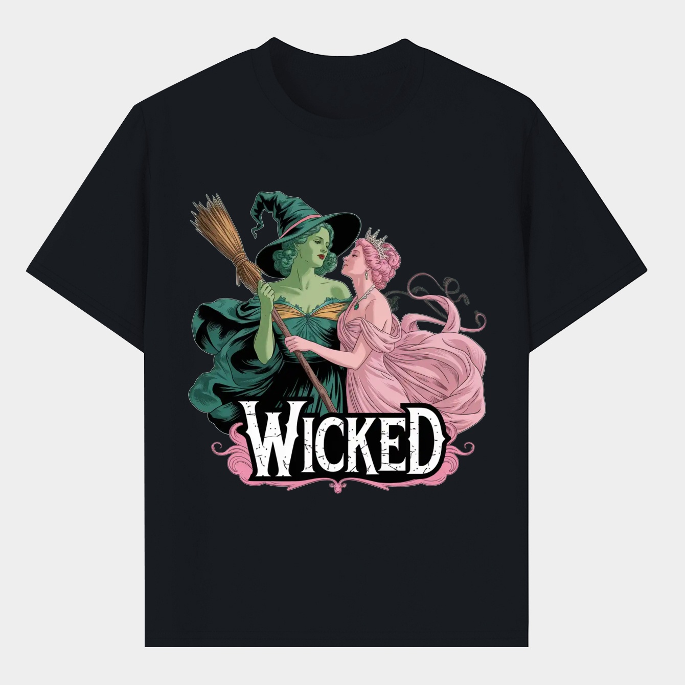 Wicked Elphaba Glinda Split Men's T-Shirt