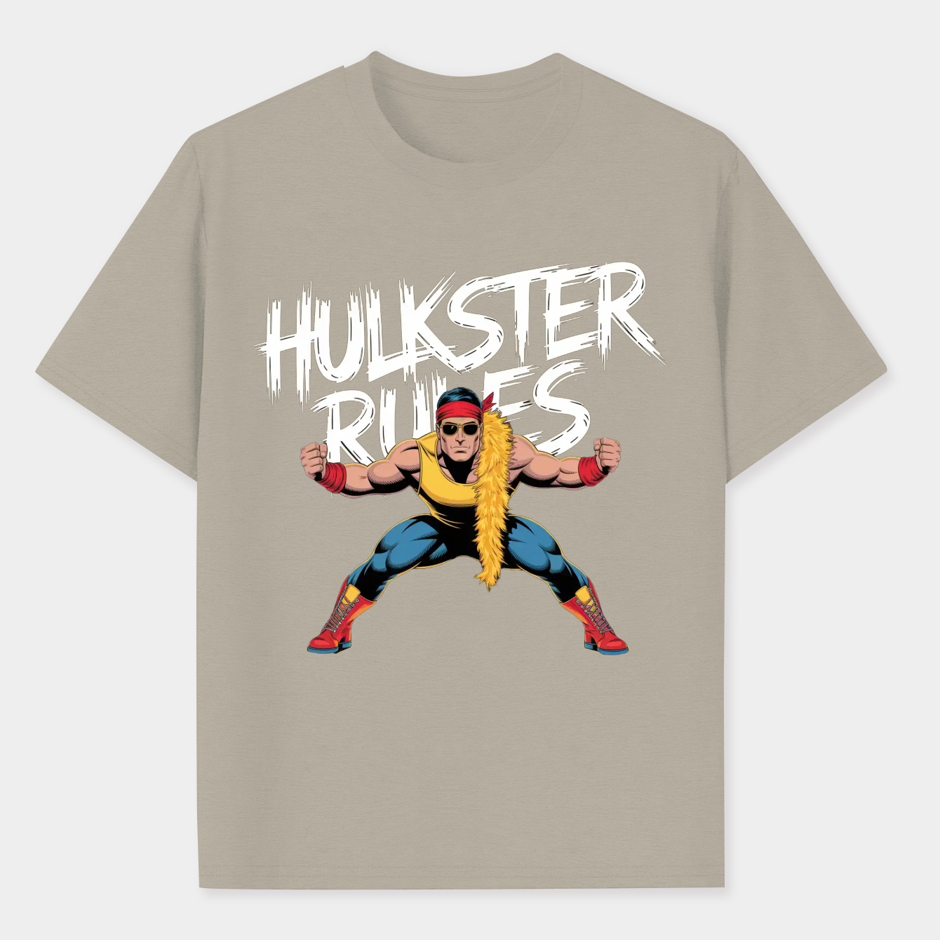 Hulk Hogan Hulkster Rules Men's Performance Athletic T-Shirt