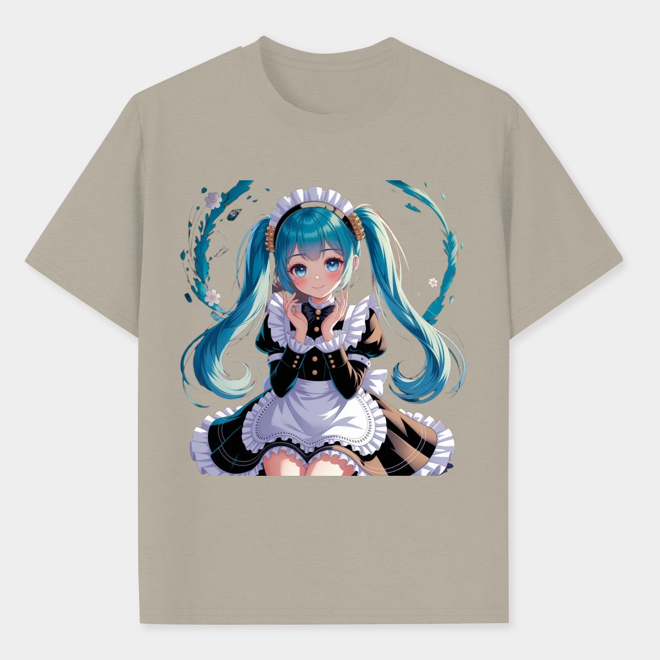 Hatsune Miku Men's Performance Athletic T-Shirt