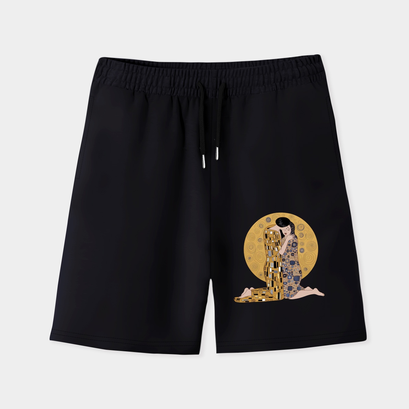 Stranger Klimt Embrace Men's Quick-Dry Athletic Shorts