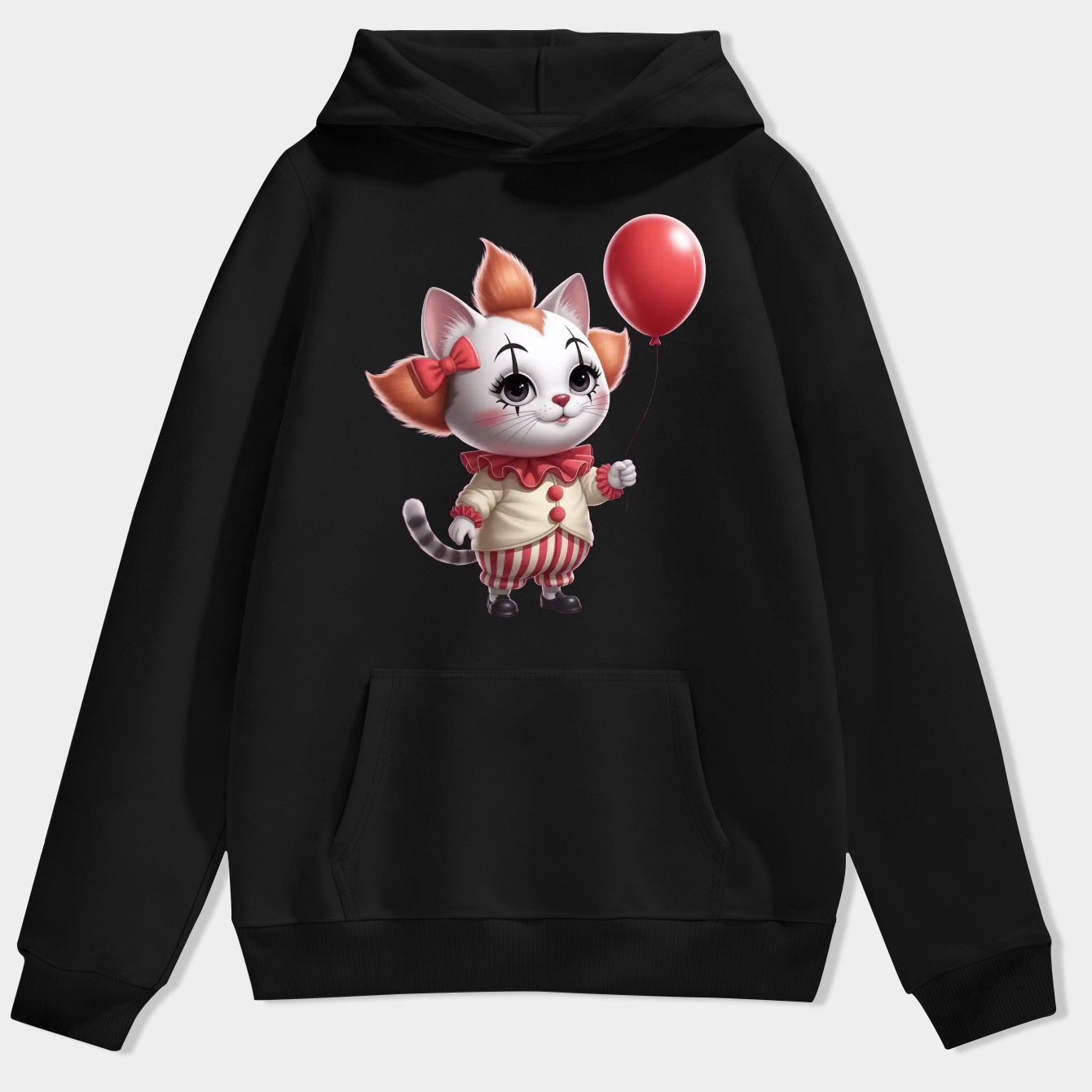 The it clown kitty Men's Hoodie