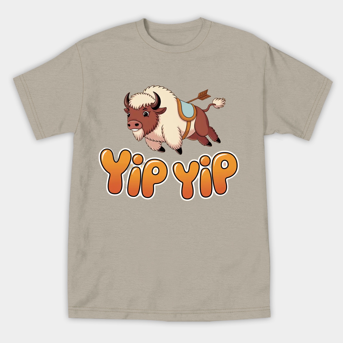 Yip Yip Flying Sky Adventure Women's Athletic Performance T-Shirt