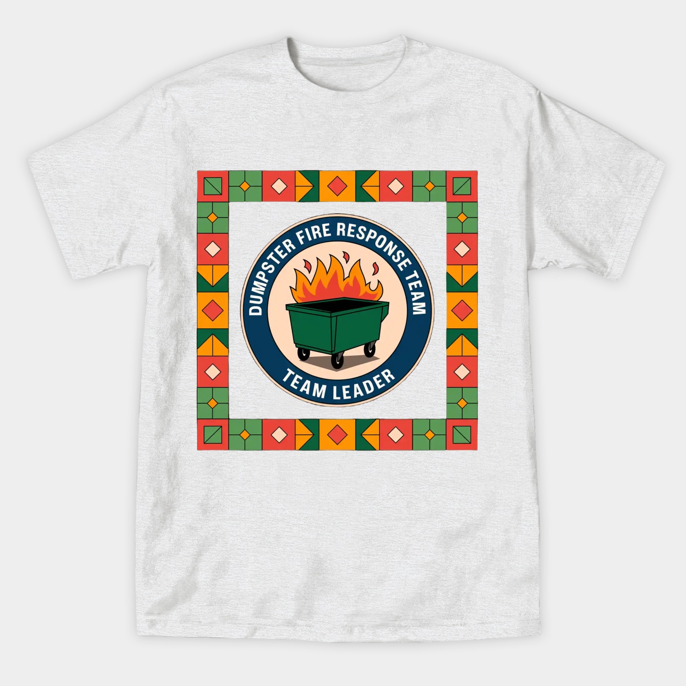 Dumpster-Fire-Response-Team Women's Athletic Performance T-Shirt