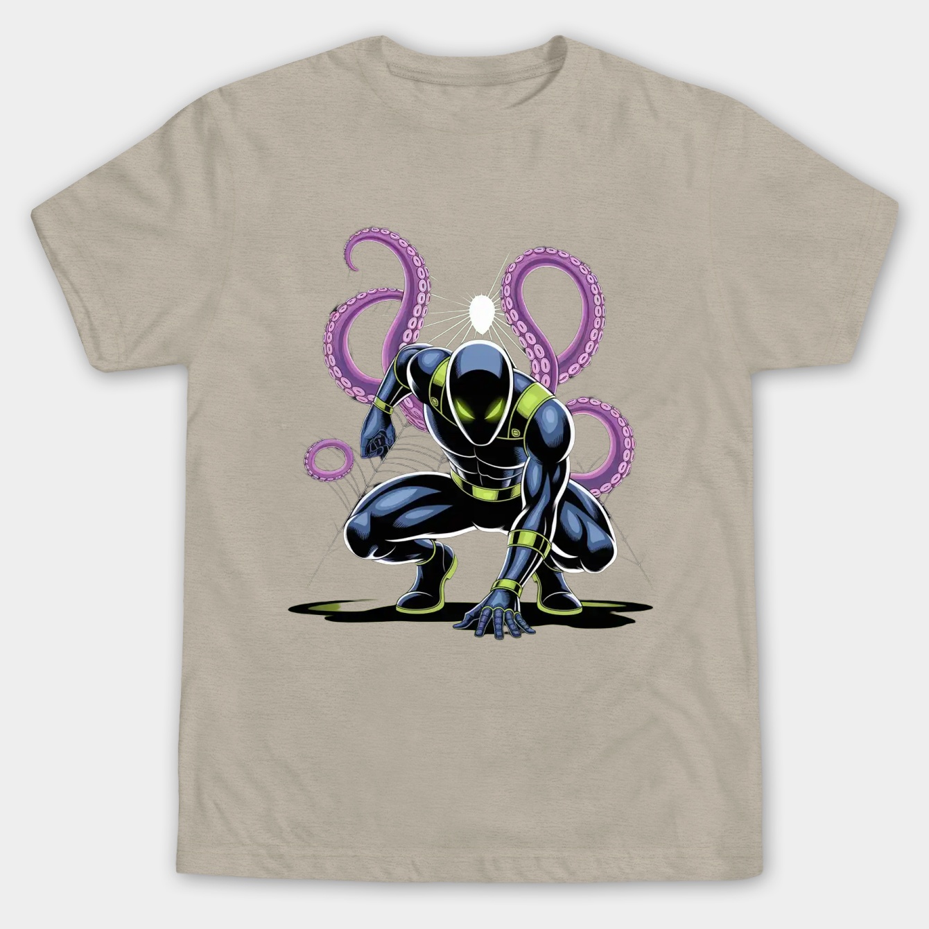 Superior Octopus Men's Big & Tall T-shirt