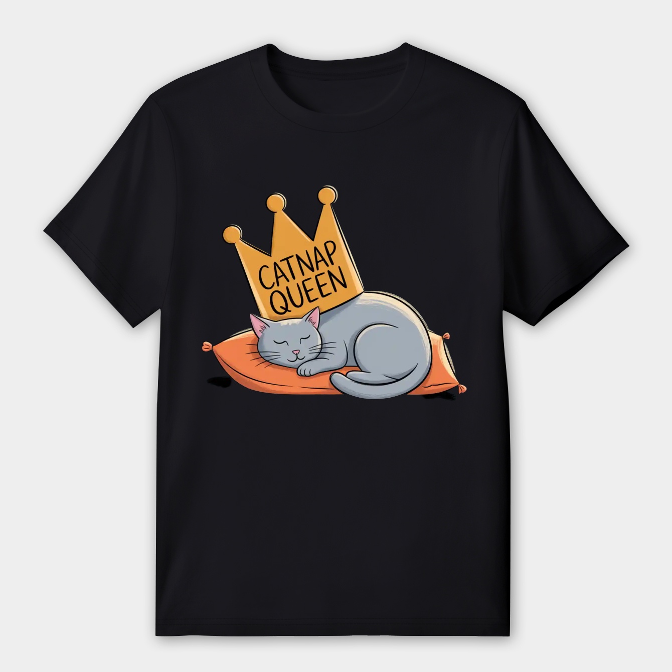 Catnap Queen Women's Premium Soft T-Shirt