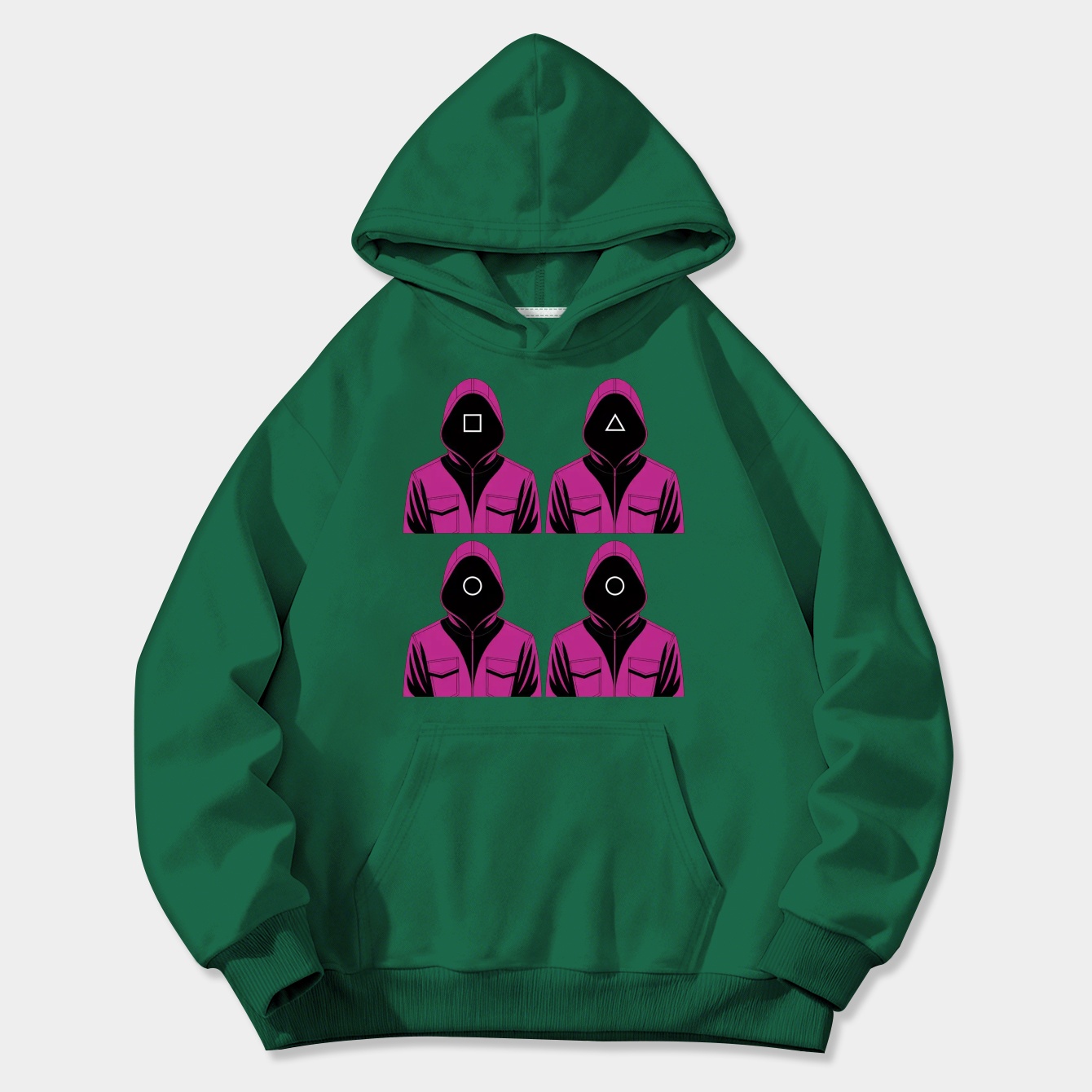 Guards from SQUID GAME Women's Plus Size Hoodie