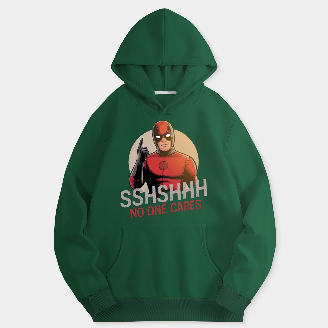 Deadpool No One Cares Women's Hoodie