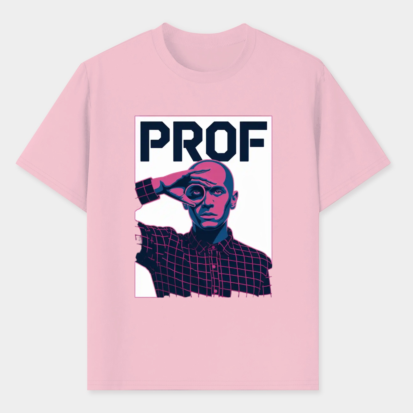 Prof Graphic Portrait Design Men's T-Shirt