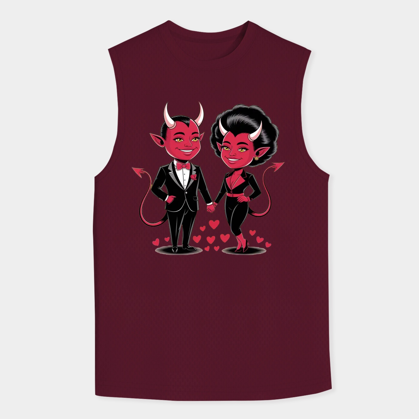 Helluva Boss: Moxxie & Millie Men's Tank Top