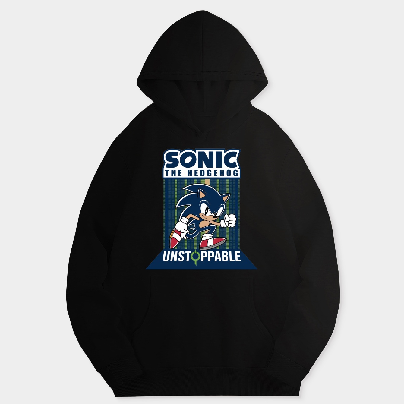 Sonic The Hedgehog Unstoppable Sonic Graphic Women's Hoodie
