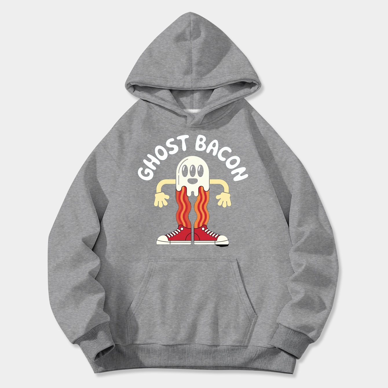 Ghost Bacon Women's Plus Size Hoodie