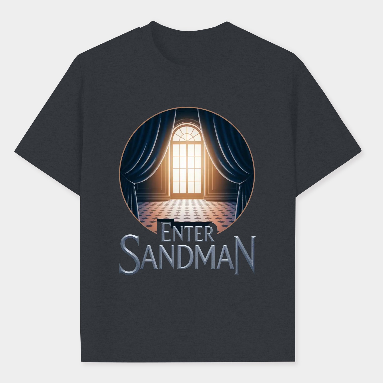 ENTER SANDMAN Men's Performance Athletic T-Shirt