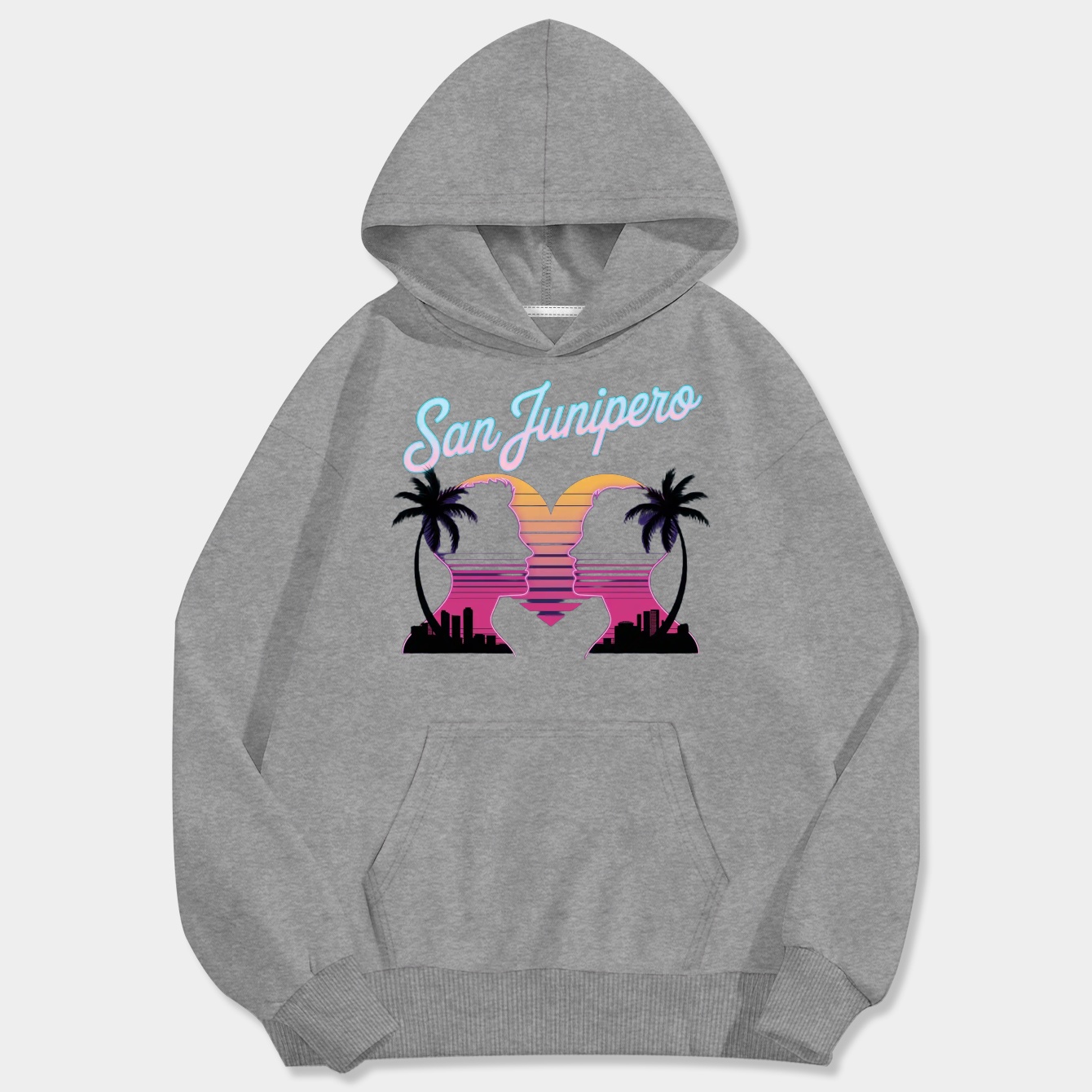 San Junipero Netflix Men's Big & Tall Hoodie