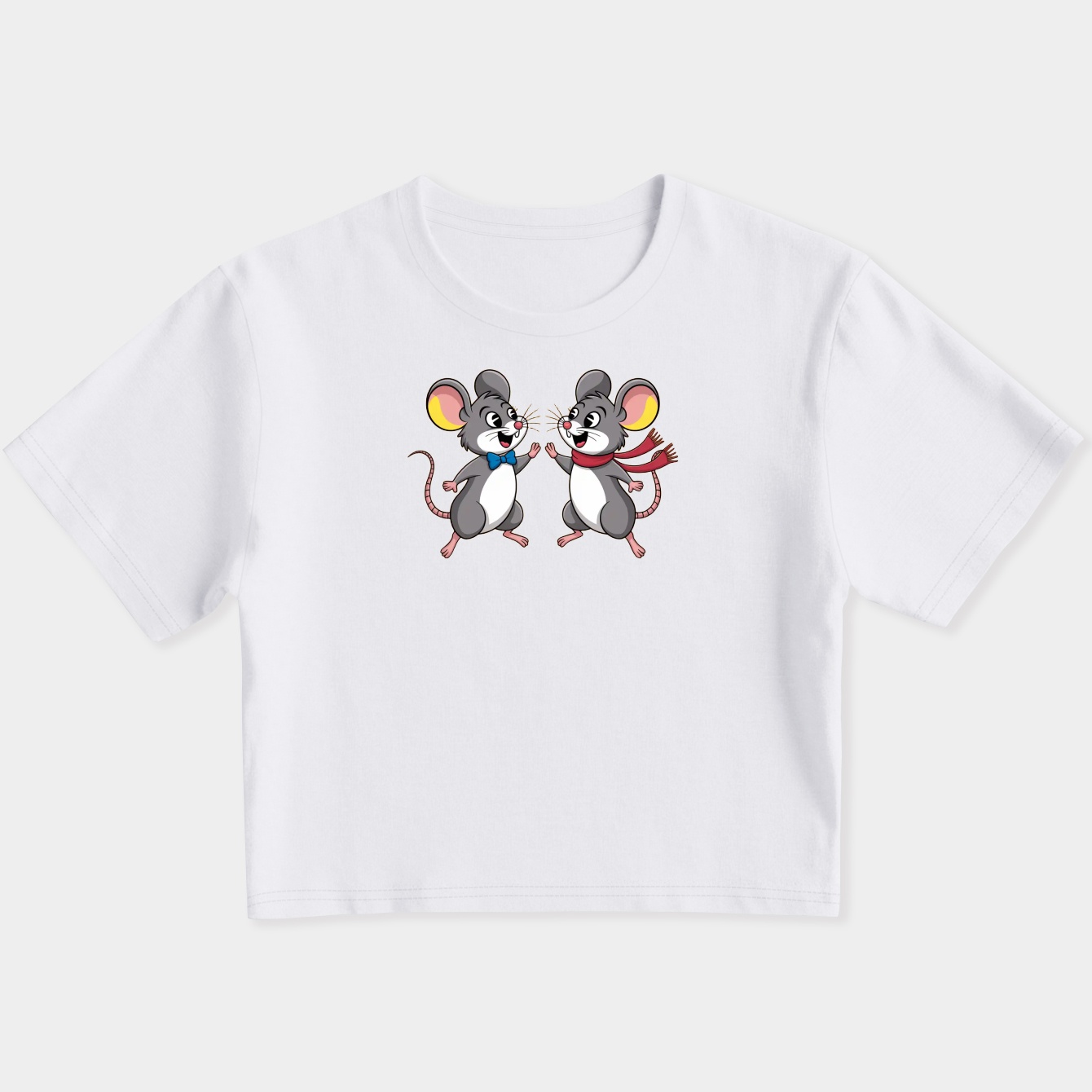 Pixie & Dixie: Hooray! Women's Slim Fit Baby Tee
