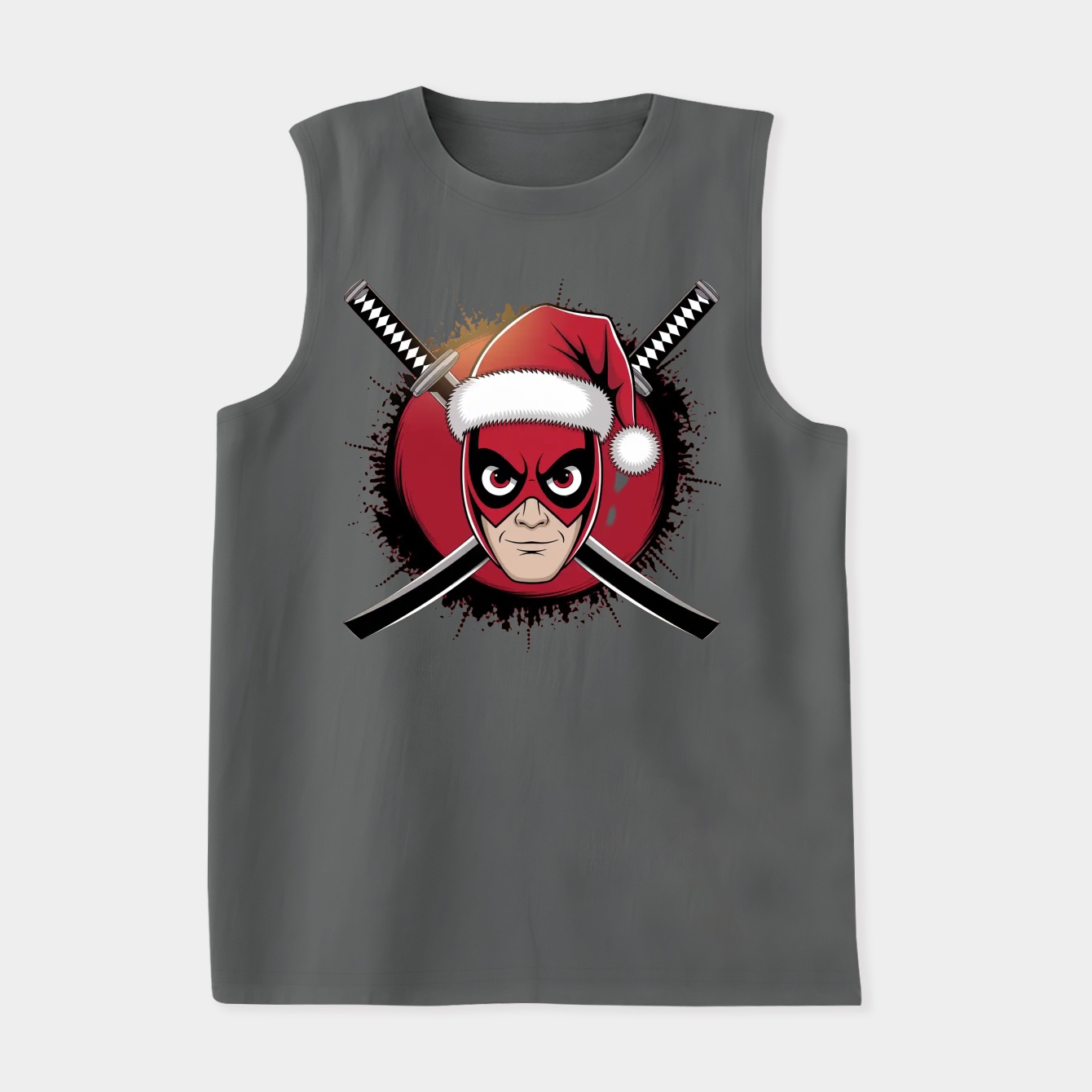 Deadpool Christmas Women's Soft Tank Top