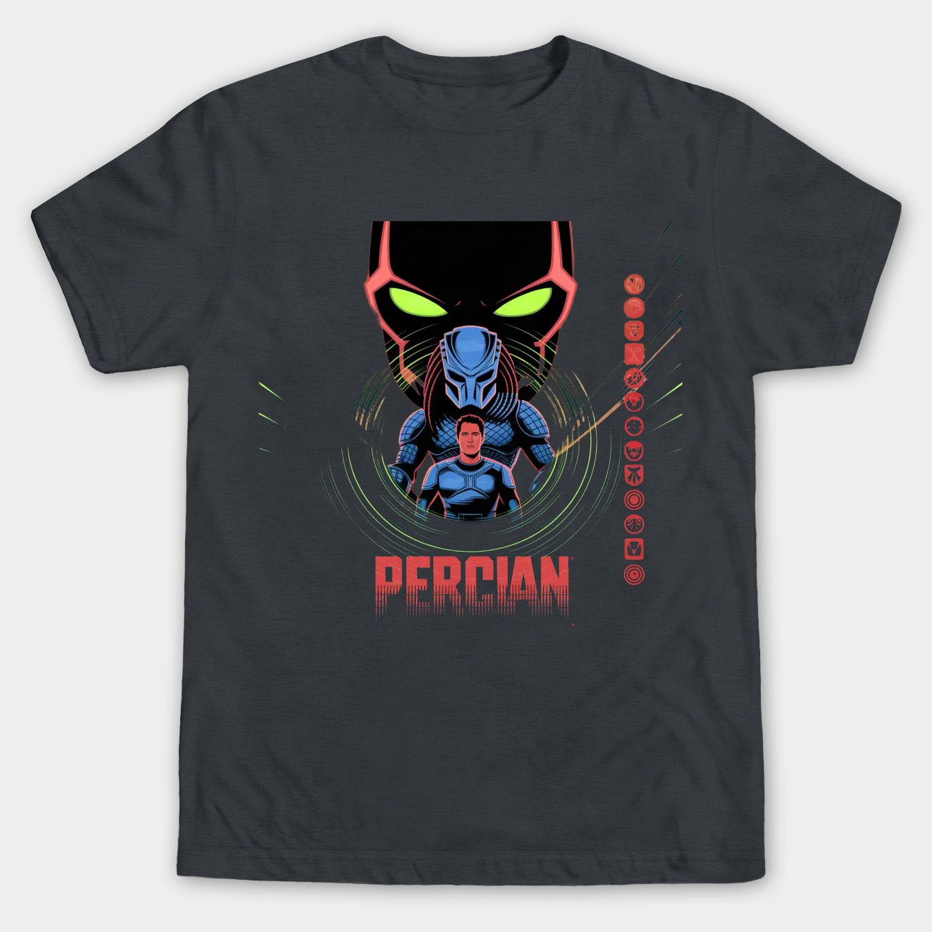 Predator Two-Sided Men's Big & Tall T-shirt