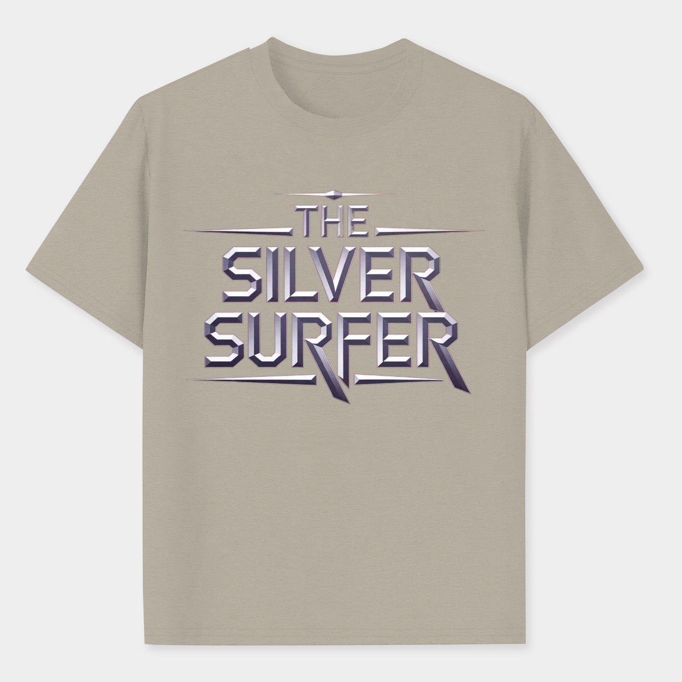 The Silver Surfer Men's Performance Athletic T-Shirt