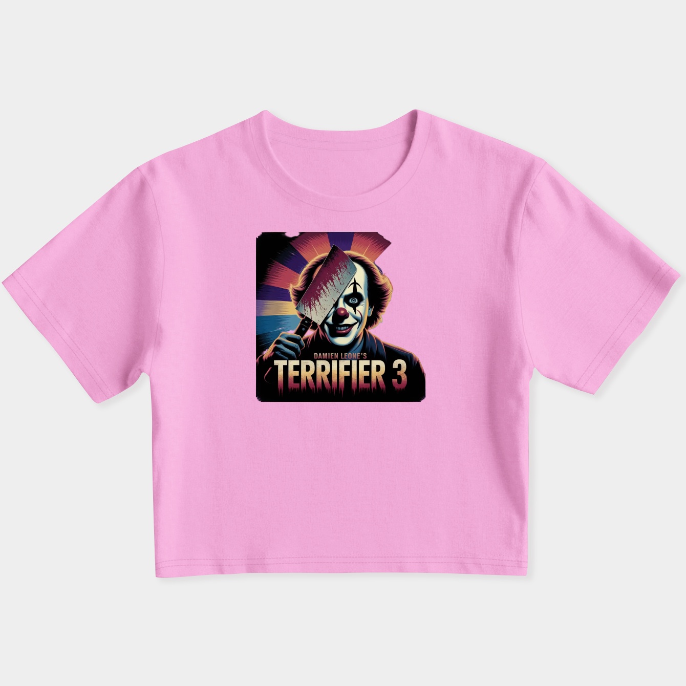 Terrifier 3 Women's Slim Fit Baby Tee