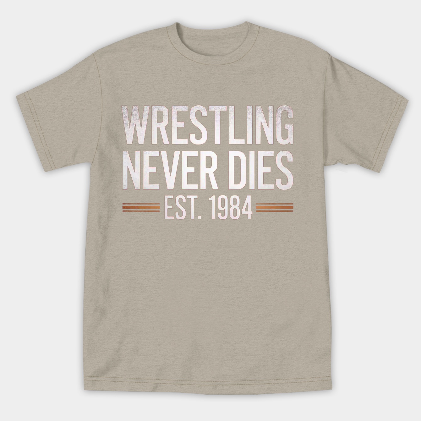 Wrestling Never Dies Est. 1984 Women's Athletic Performance T-Shirt