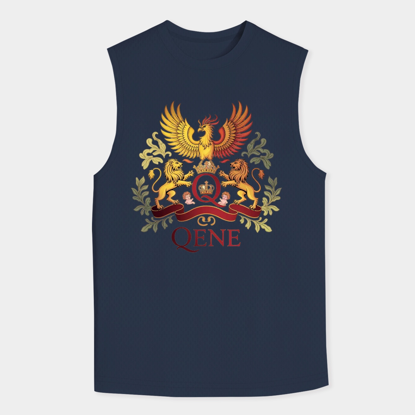 Queen Crest Men's Big & Tall Tank Top