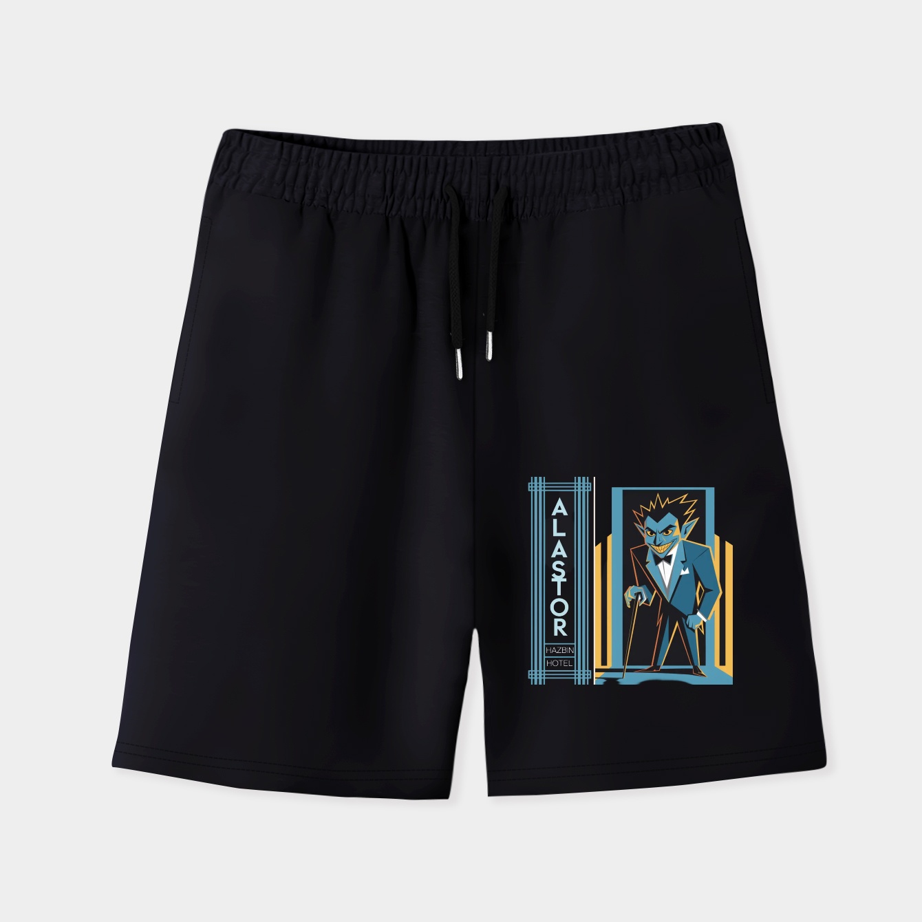 Hazbin Hotel Alastor Men's Quick-Dry Athletic Shorts
