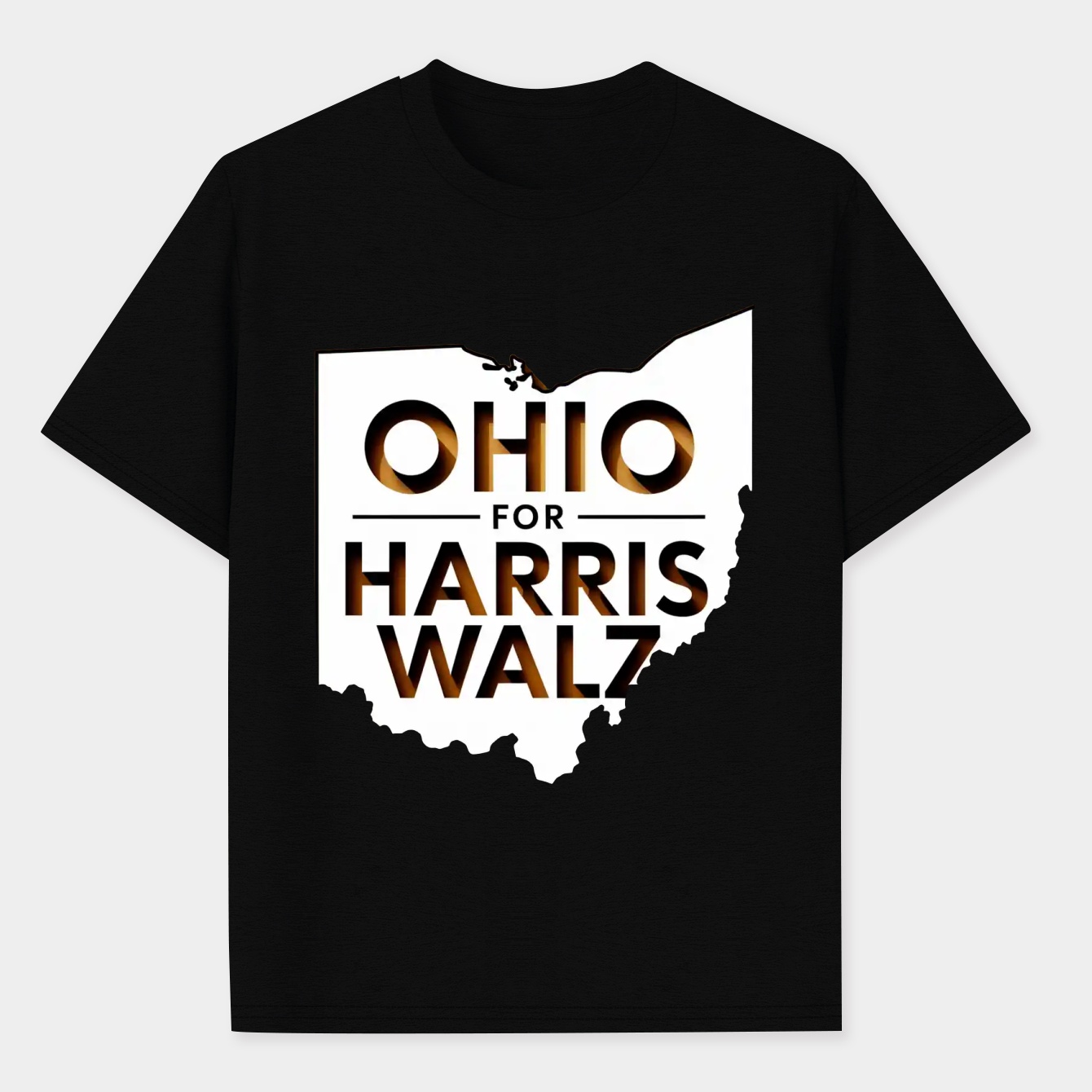 Ohio for Harris Walz Men's Performance Athletic T-Shirt