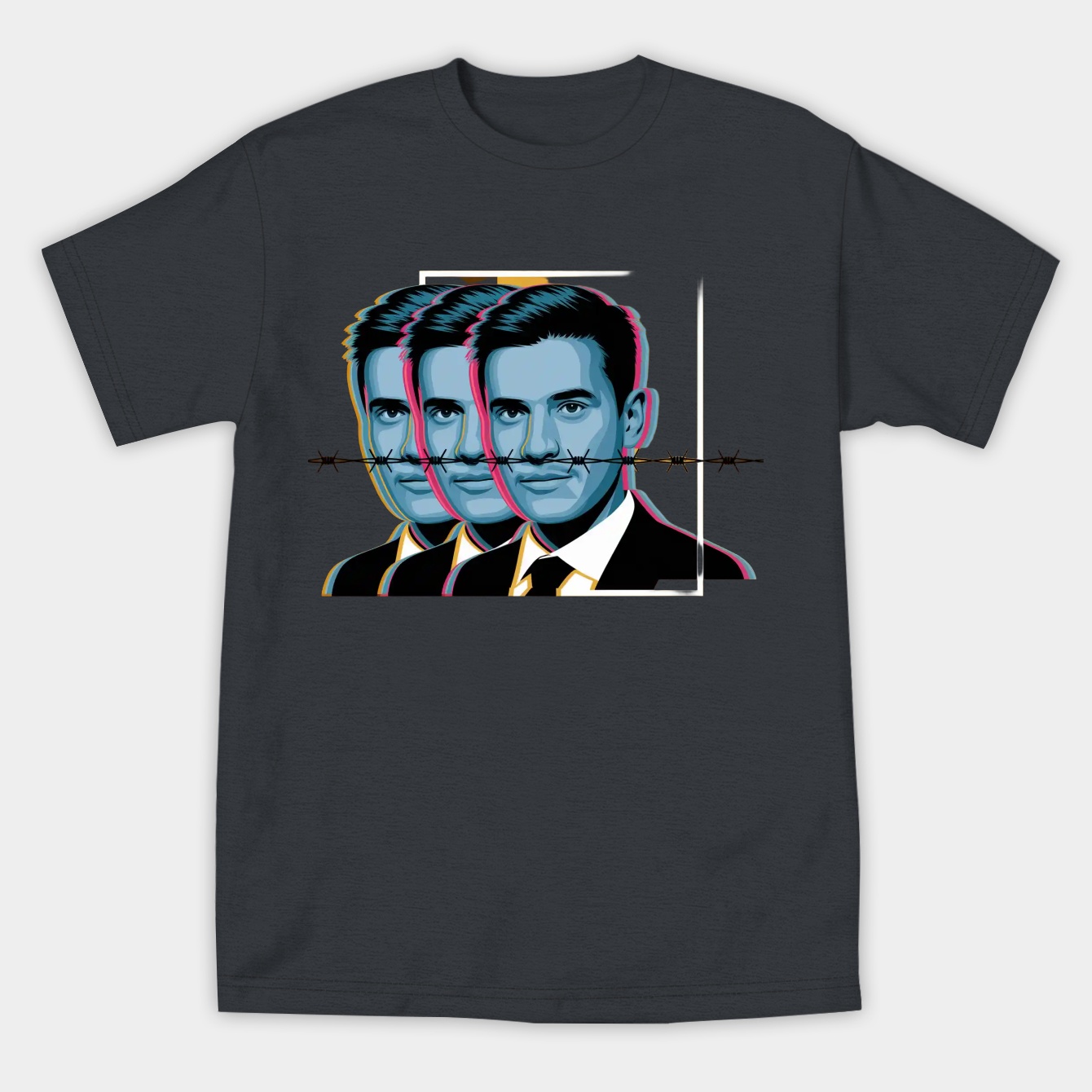 Post Malone ART Women's Athletic Performance T-Shirt