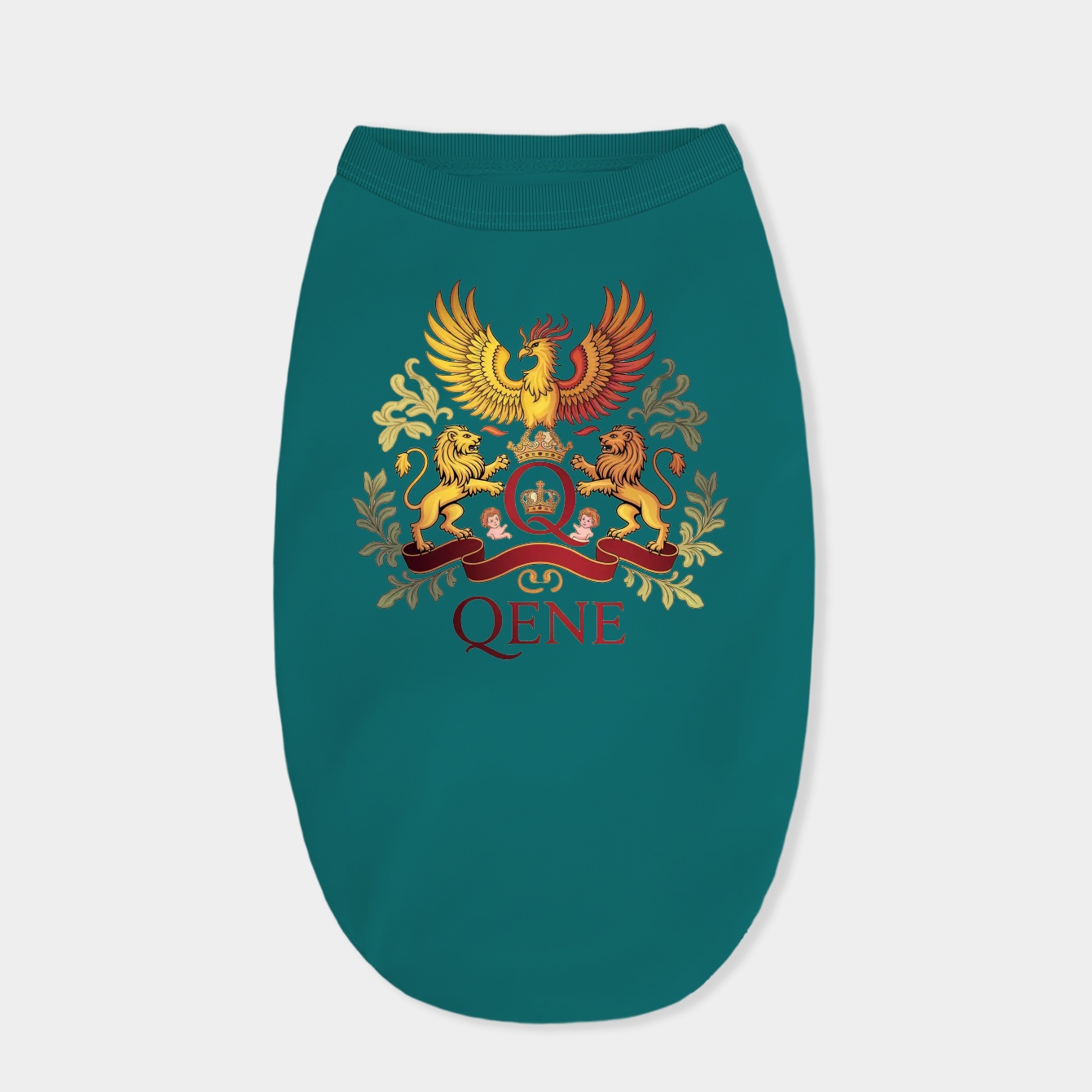 Queen Crest Dog Shirt