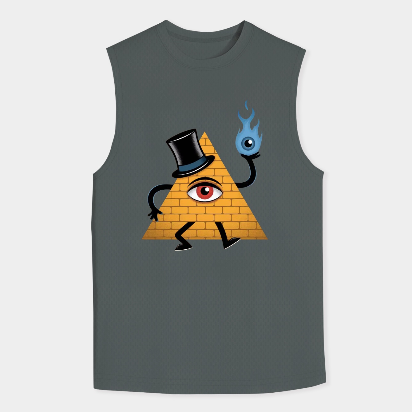 Bill Cipher Triangle Character Men's Tank Top