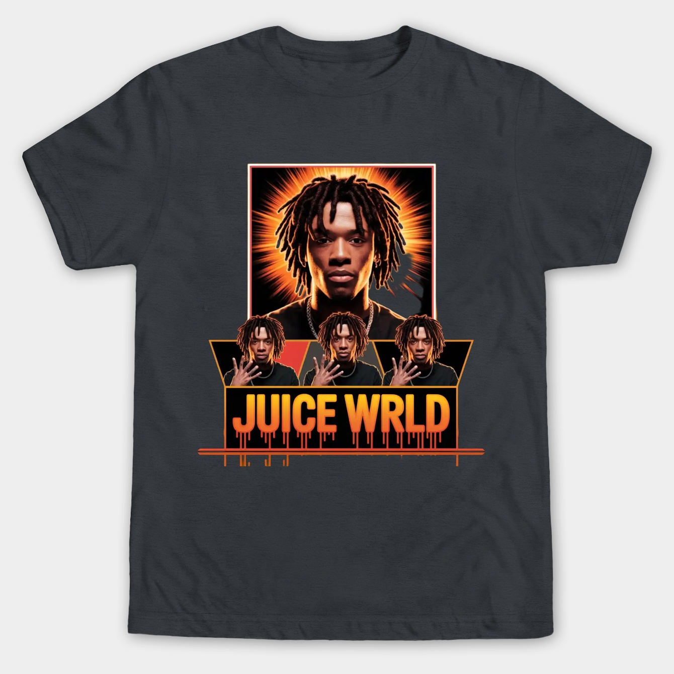 Juice Wrld rapper Men's Big & Tall T-shirt
