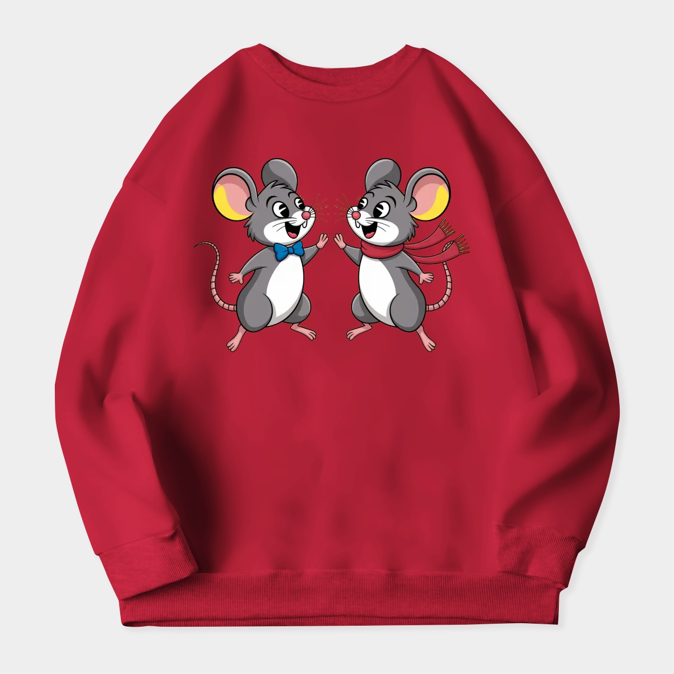 Pixie & Dixie: Hooray! Women's Crewneck Sweatshirt