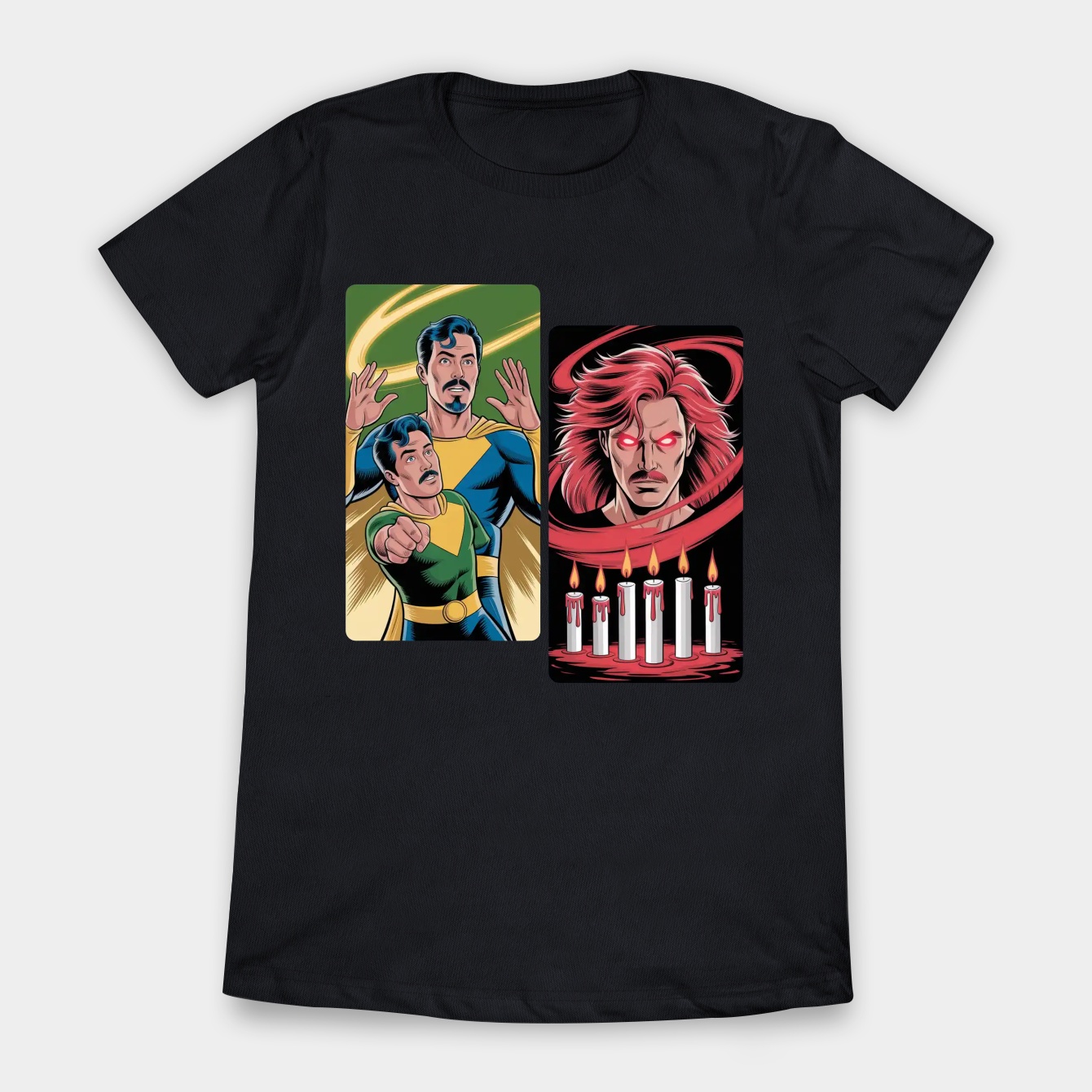 Yelling Doctor Comic Panel Women's T-Shirt