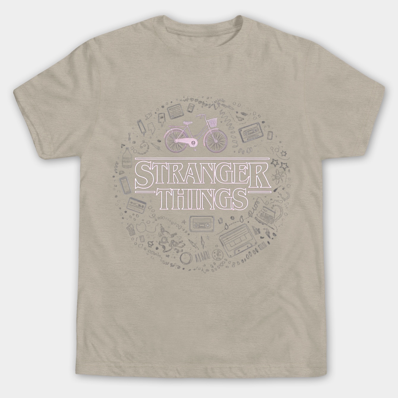 Stranger Things Men's Big & Tall T-shirt