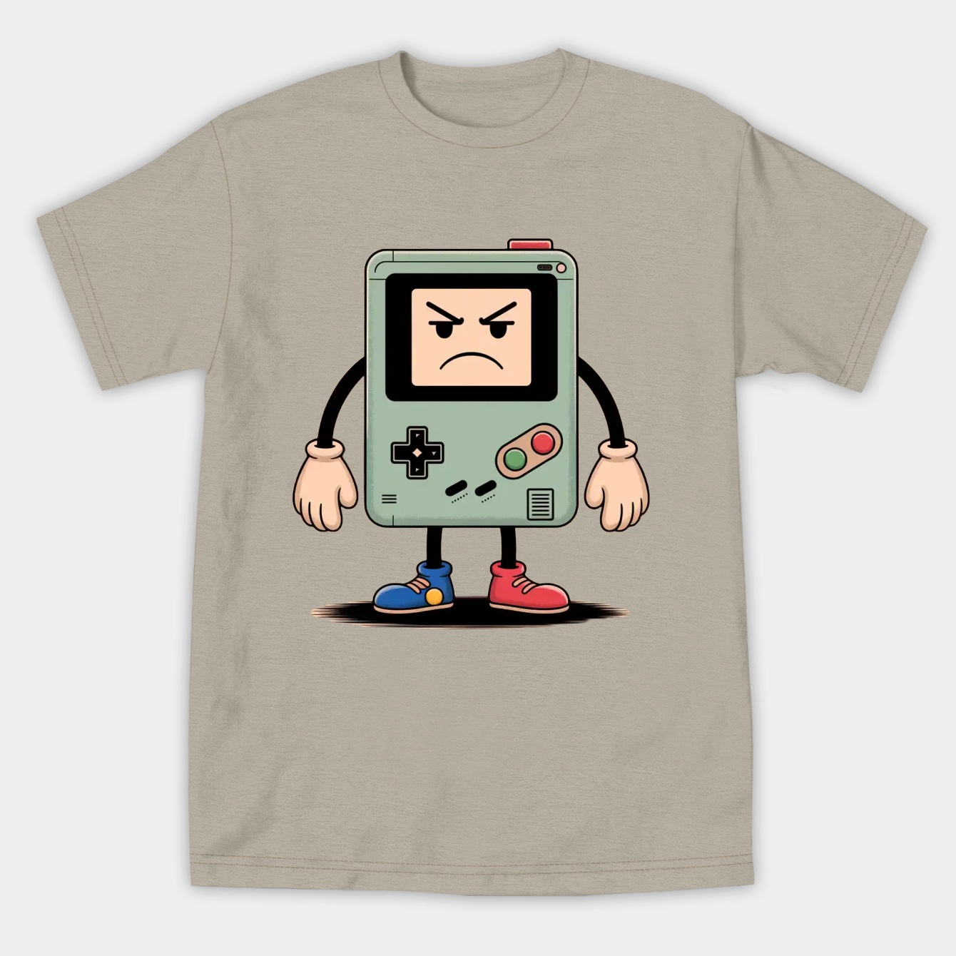 Adventure Time Angry BMO Women's Athletic Performance T-Shirt