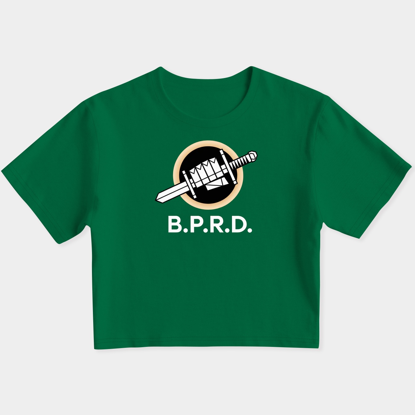 HELLBOY B.P.R.D. Classic Women's Slim Fit Baby Tee