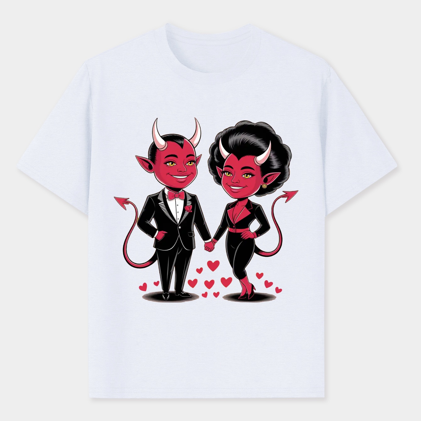 Helluva Boss: Moxxie & Millie Men's Performance Athletic T-Shirt