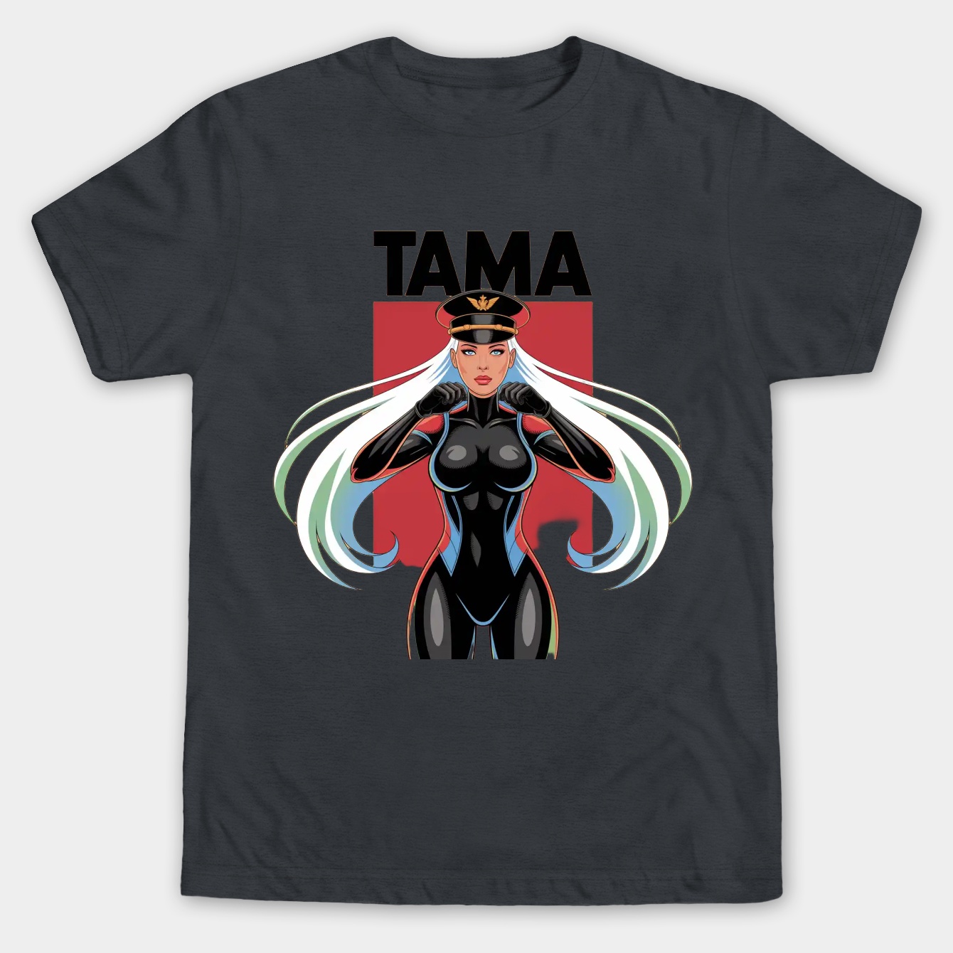 Tama Dark Commander Style Men's Big & Tall T-shirt