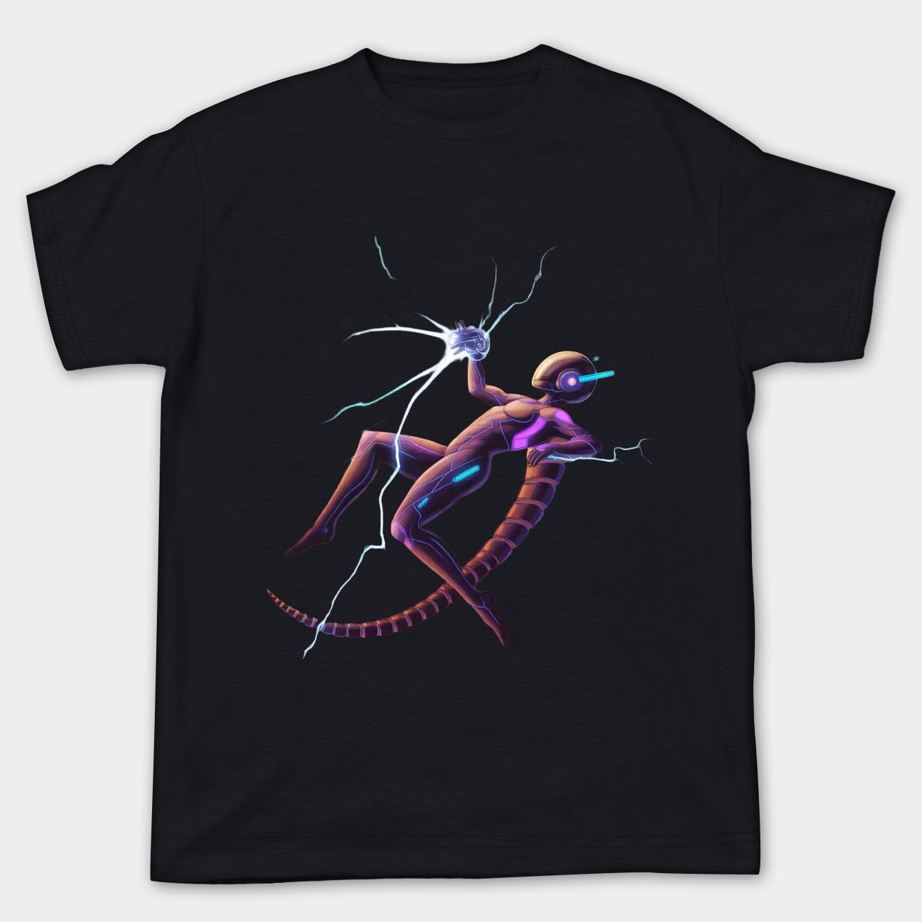 J Electric Space Explorer Women's Plus Size T-shirt