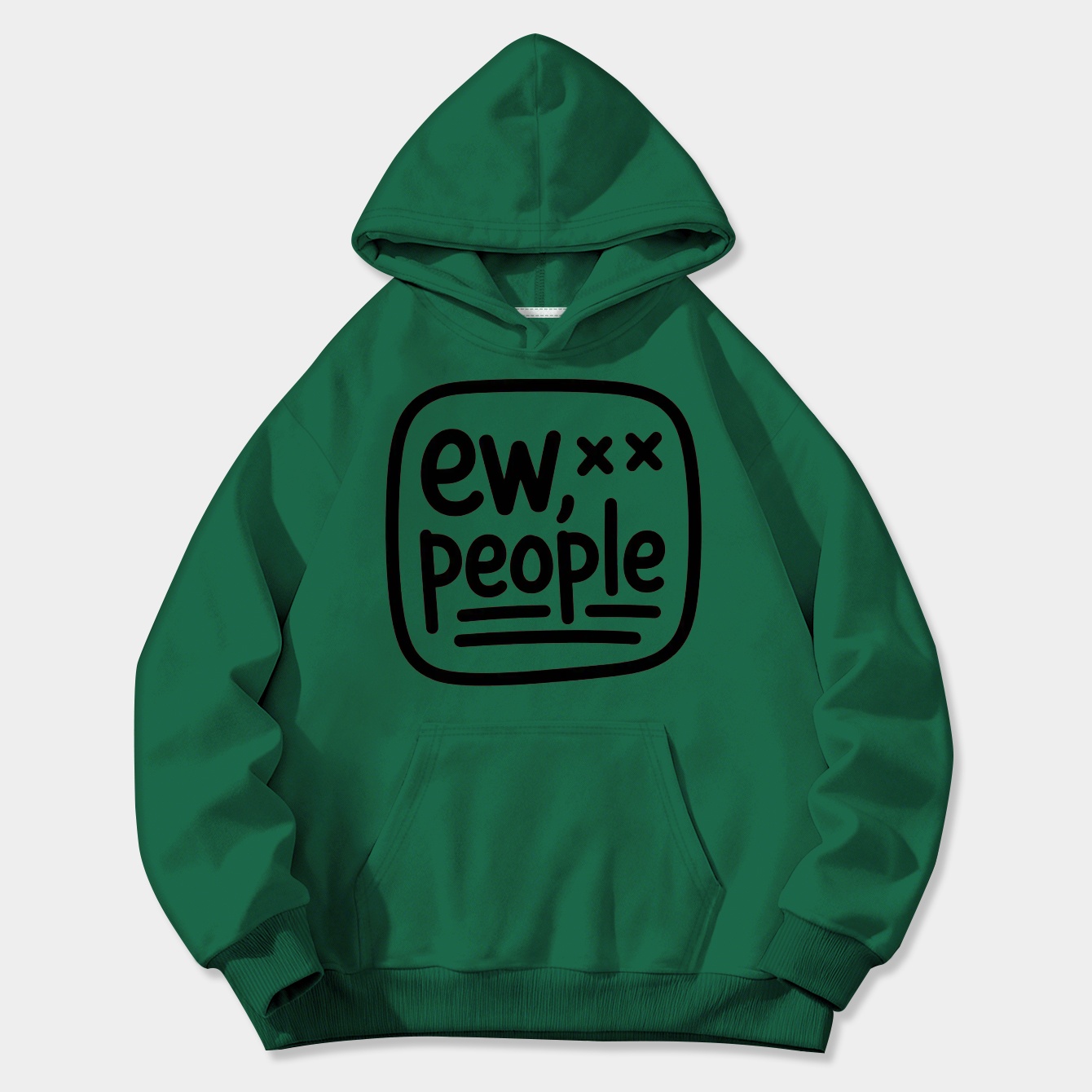 Ew People Funny Statement Women's Plus Size Hoodie