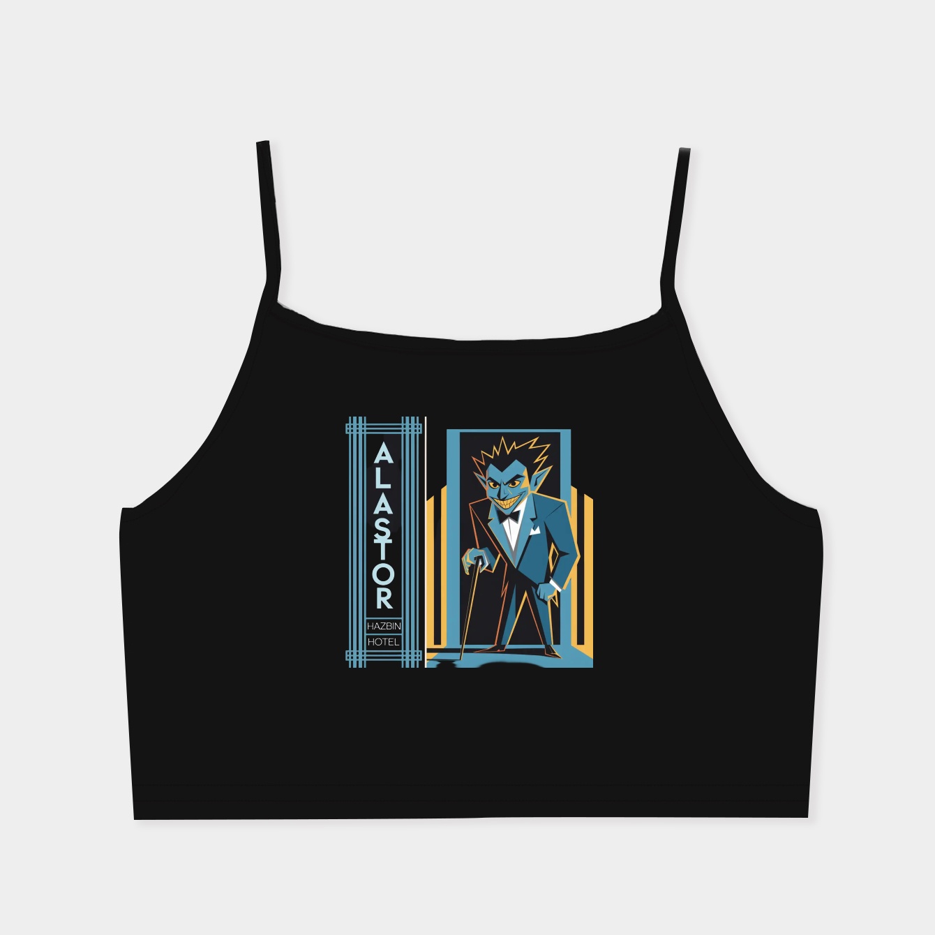 Hazbin Hotel Alastor Women's  Spaghetti Strap Tank Top