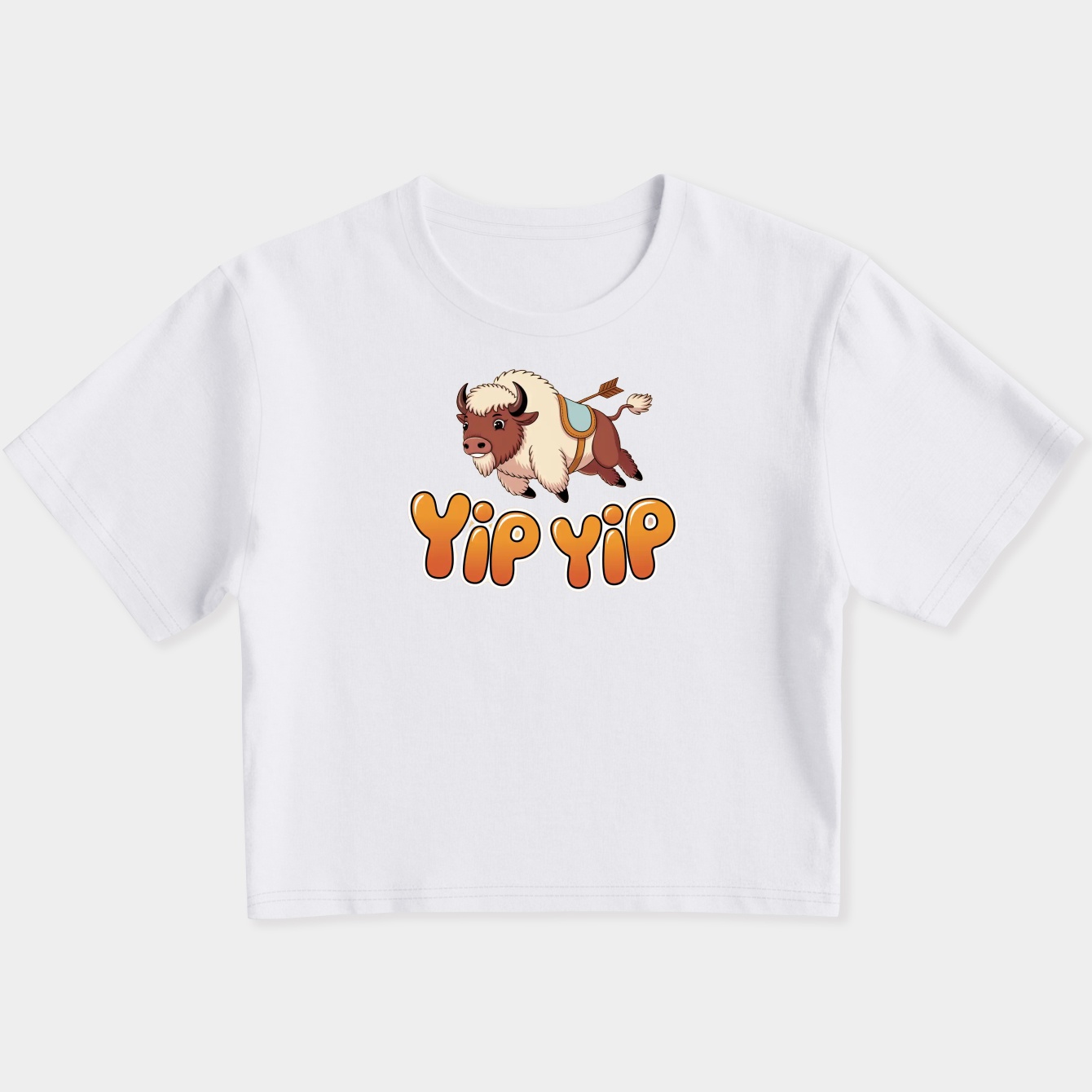 Yip Yip Flying Sky Adventure Women's Slim Fit Baby Tee