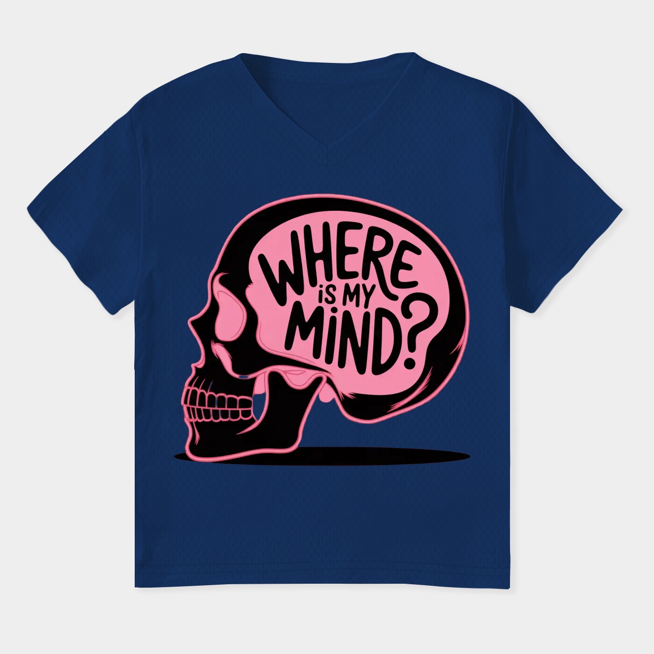 where’s my mind Women's Plus Size V-Neck T-Shirt