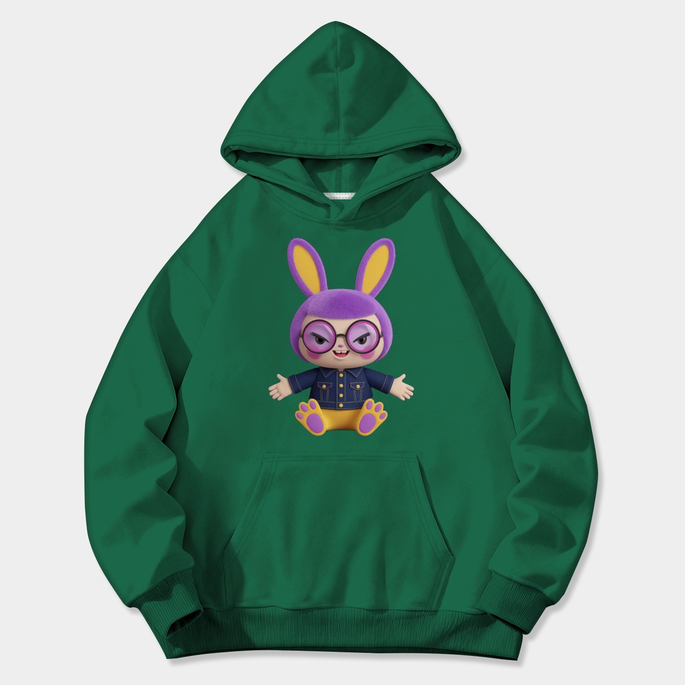 Labubu Doll Women's Plus Size Hoodie