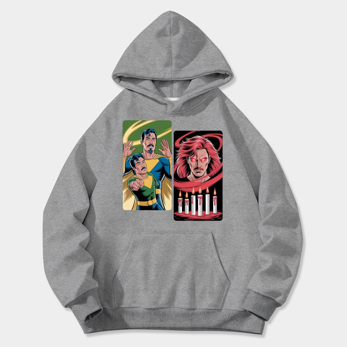 Yelling Doctor Comic Panel Women's Plus Size Hoodie