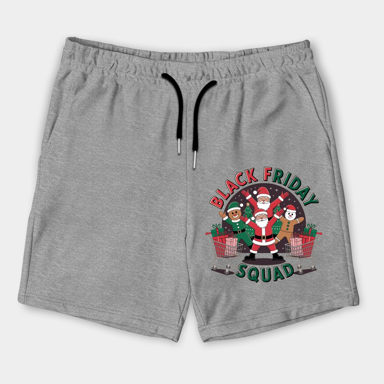 Christmas Black Shopping Funny Dabbing Squad Friday Shopping