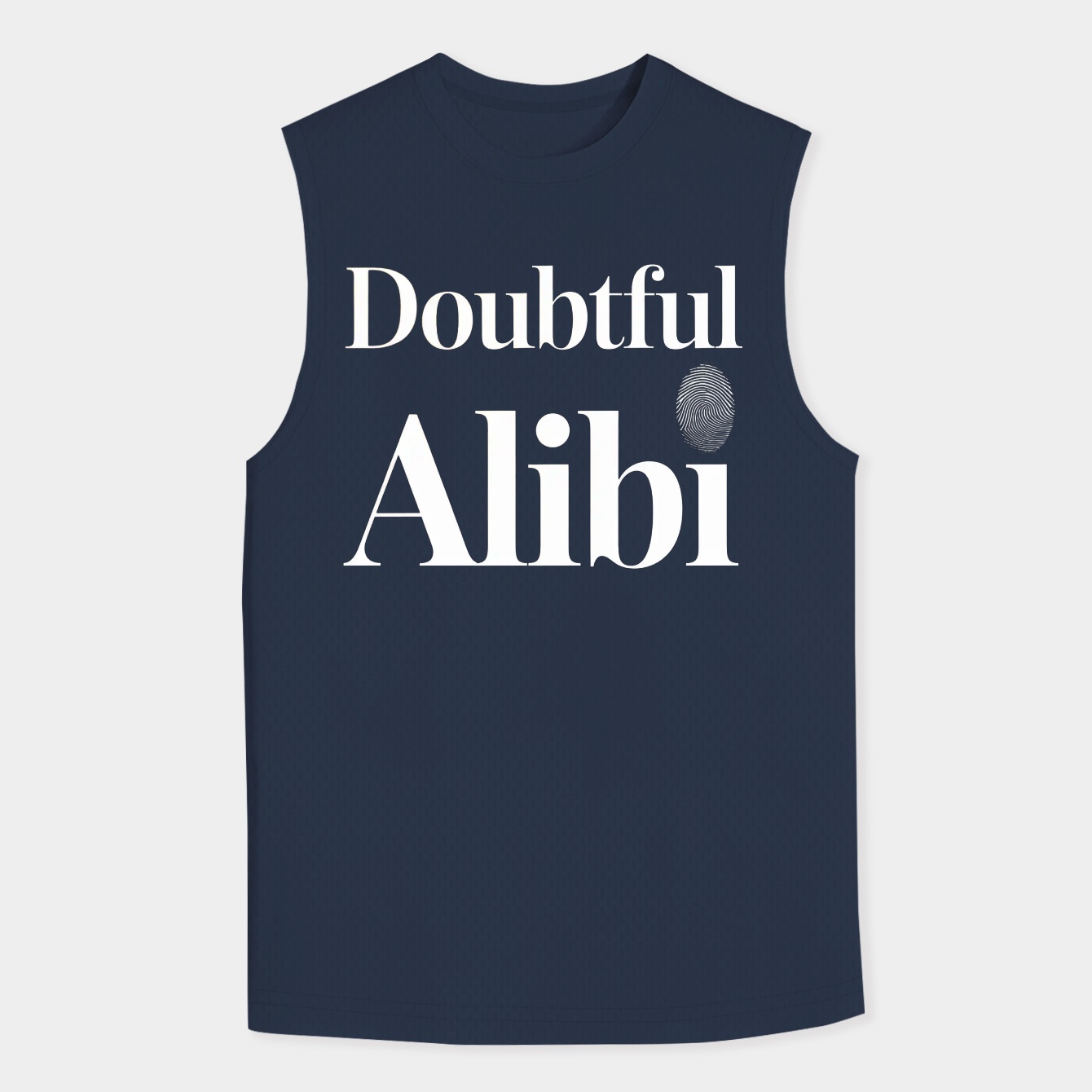 Doubtful Alibi Logo Men's Tank Top