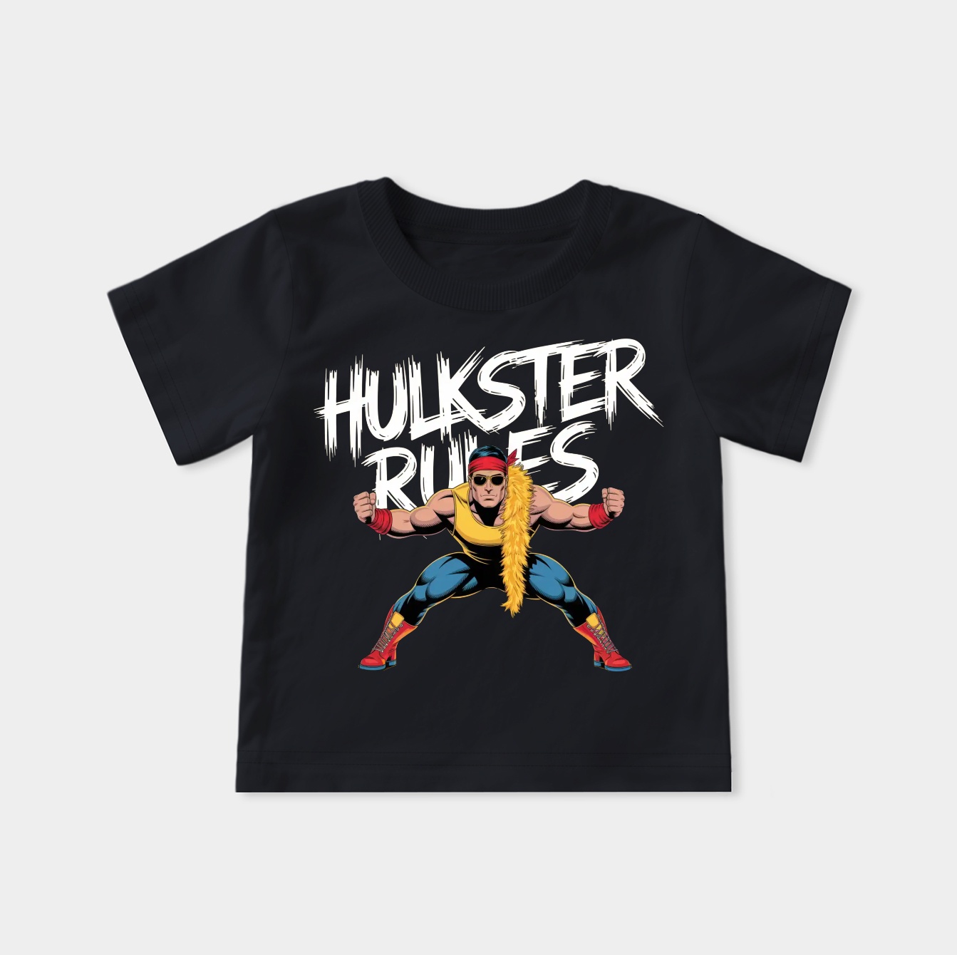 Hulk Hogan Hulkster Rules Youth Classic T-Shirt